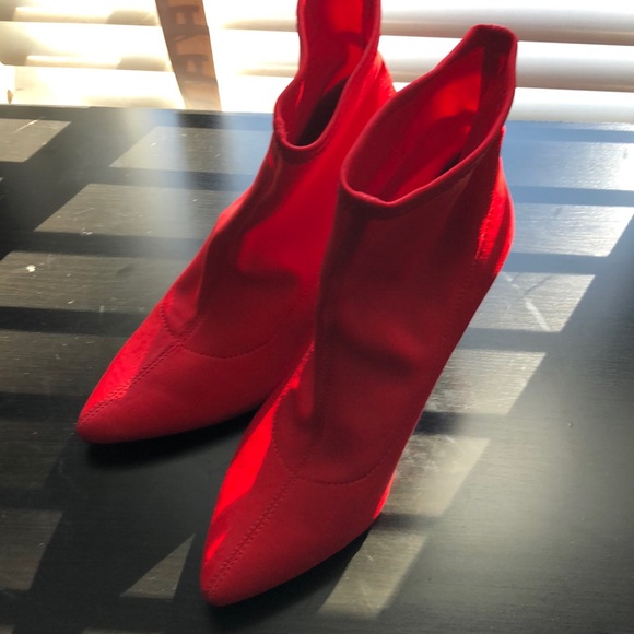 ANewDay Red Sock Booties - Picture 3 of 6